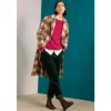 Seasalt Cornwall Budock Wool Blend Check Coat-Women Coats & Jackets