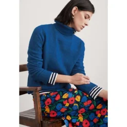Seasalt Cornwall Cloud Chasing Roll Neck Jumper-Women Knitwear