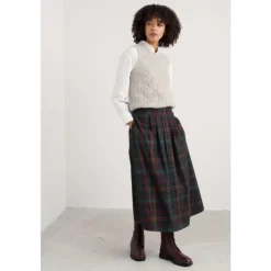 Seasalt Cornwall Day Dream Cord Midi Skirt-Women Skirts