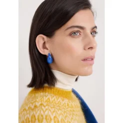 Seasalt Cornwall Gernick Teardrop Stud Earrings-Women Jewellery
