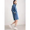 Seasalt Cornwall Guidebook Denim Shirt Dress-Women Dresses