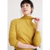 Seasalt Cornwall Landing Roll Neck Top in GOTS-Certified Organic Cotton-Women Tops | T-shirts