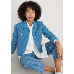 Seasalt Cornwall Levan Well Denim Jacket-Women Coats & Jackets