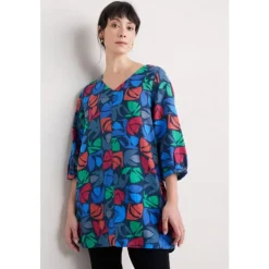 Seasalt Cornwall Loganberry Organic Cotton Tunic-Women Tunics