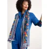 Seasalt Cornwall May Garland Printed Scarf-Women Scarves & Shawls