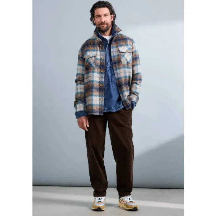 Seasalt Cornwall Men's Anchor Home Jacket- Coats & Jackets