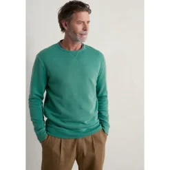 Seasalt Cornwall Men's Bolitho Organic Cotton Sweatshirt- Tops & T-shirts | Sweatshirts