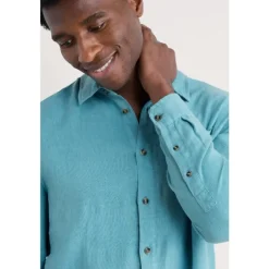 Seasalt Cornwall Men's Curator Linen Shirt- Tops & T-shirts | Shirts