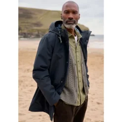 Seasalt Cornwall Men's Horizon Waterproof Coat- Coats & Jackets | Raincoats