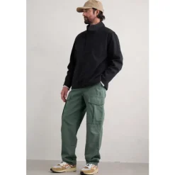 Seasalt Cornwall Men's Launchman Cotton Cargo Trousers- Trousers & Shorts