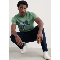 Seasalt Cornwall Men's Midwatch Organic Cotton T-Shirt- Tops & T-shirts