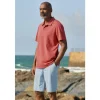 Seasalt Cornwall Men's Treve Organic Cotton Polo- Tops & T-shirts