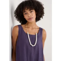Seasalt Cornwall Moorland Haze Bead Necklace-Women Jewellery