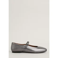Seasalt Cornwall On The Wing Leather Ballet Shoes-Women Shoes