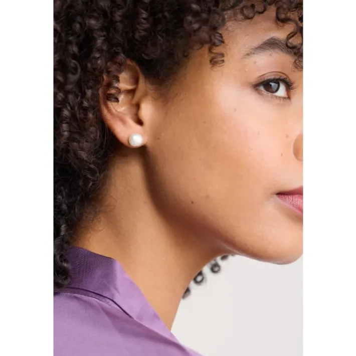 Seasalt Cornwall Pearl Stud Earrings-Women Jewellery