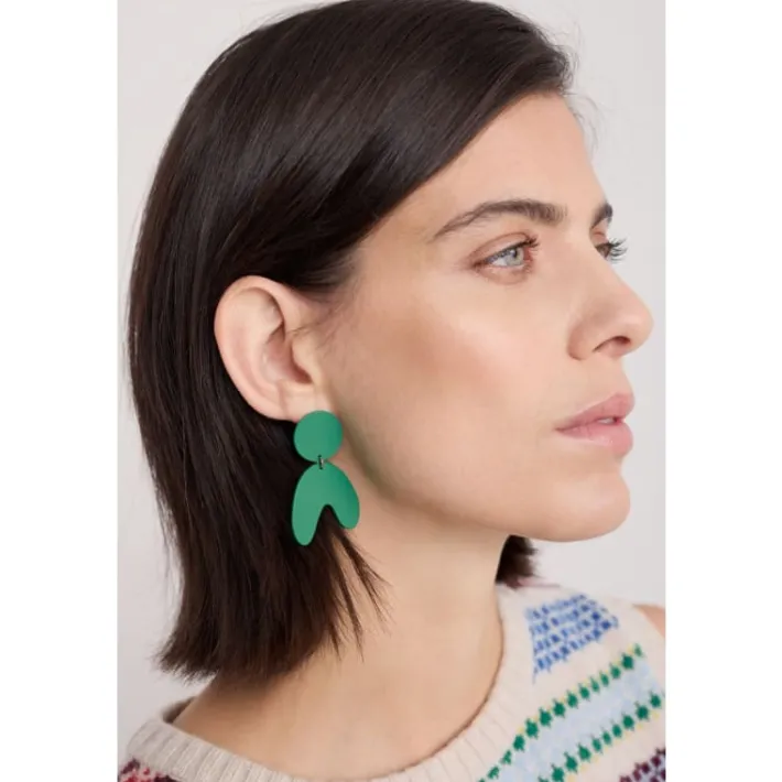 Seasalt Cornwall Porhan Large Abstract Drop Earrings-Women Jewellery