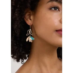 Seasalt Cornwall Precious Flower Drop Earrings-Women Jewellery