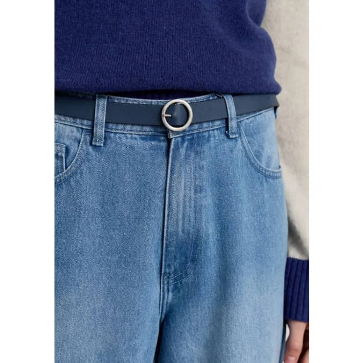 Seasalt Cornwall Reversible Leather Belt-Women Belts