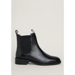 Seasalt Cornwall Ropewalk Leather Chelsea Boots-Women Boots