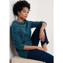 Seasalt Cornwall Shore Sighting Reversible Top-Women Tops | Sweatshirts