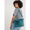 Seasalt Cornwall Skyflow Organic Cotton Canvas Cross Body Bag-Women Bags