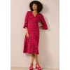 Seasalt Cornwall Starry Night Satin Midi Dress-Women Dresses