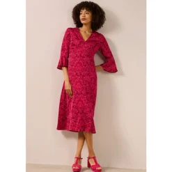 Seasalt Cornwall Starry Night Satin Midi Dress-Women Dresses