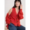 Seasalt Cornwall Swanpool Ribbed Knitted Vest-Women Knitwear
