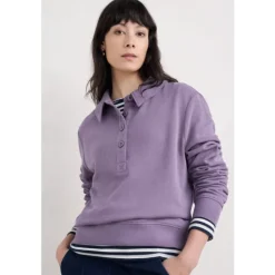 Seasalt Cornwall Tamar Organic Cotton Jersey Sweatshirt-Women Sweatshirts