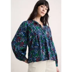 Seasalt Cornwall Thornapple Shirt in GOTS-Certified Organic Cotton-Women Shirts & Blouses