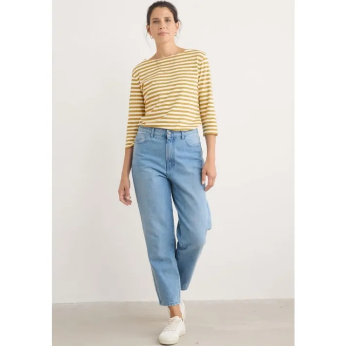 Seasalt Cornwall Towan Barrel Leg Jeans-Women Trousers & Leggings | Jeans