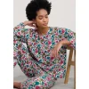 Seasalt Cornwall Tree Shadow Jersey Pyjamas-Women Nightwear