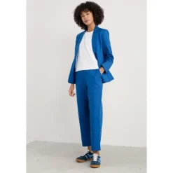 Seasalt Cornwall Westlin Straight Leg Suit Trousers-Women Trousers & Leggings